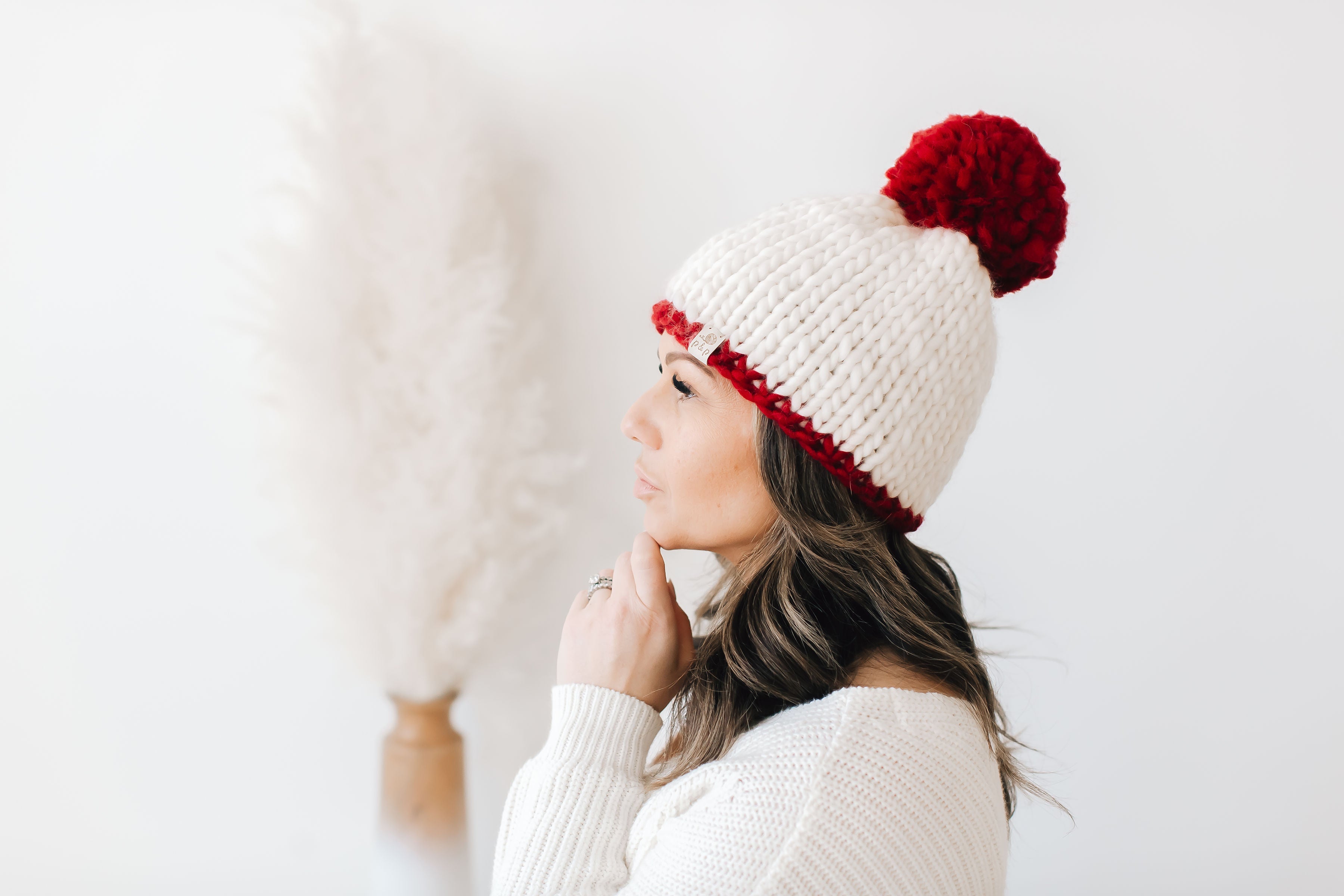 Aspen Pom Pom Hat  Winter Wool Designs