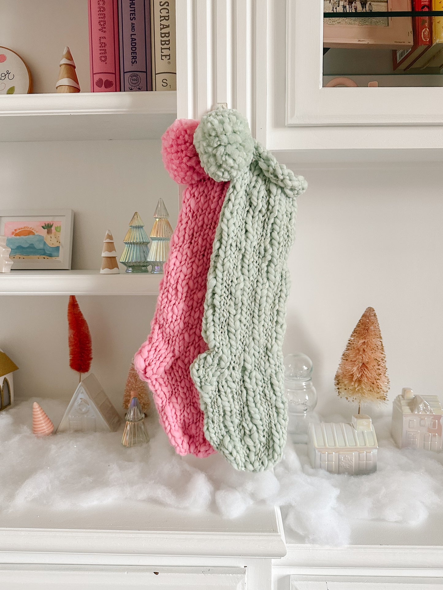 Solid Fancy Stocking- 30 Colors!