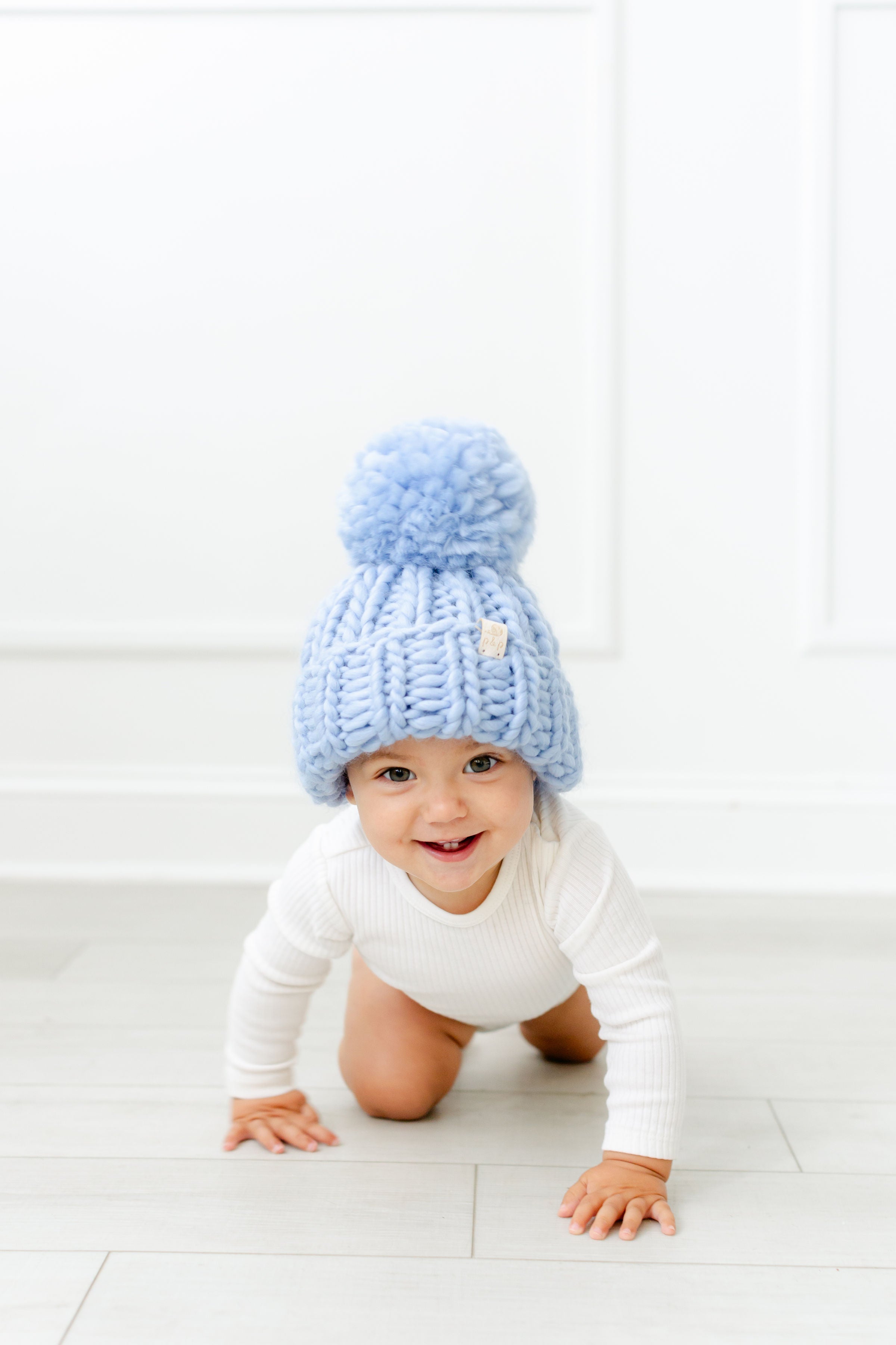 Pine & Poppy offers Kale Tree PomPom Custom Toddler Size Kale Tree Hat