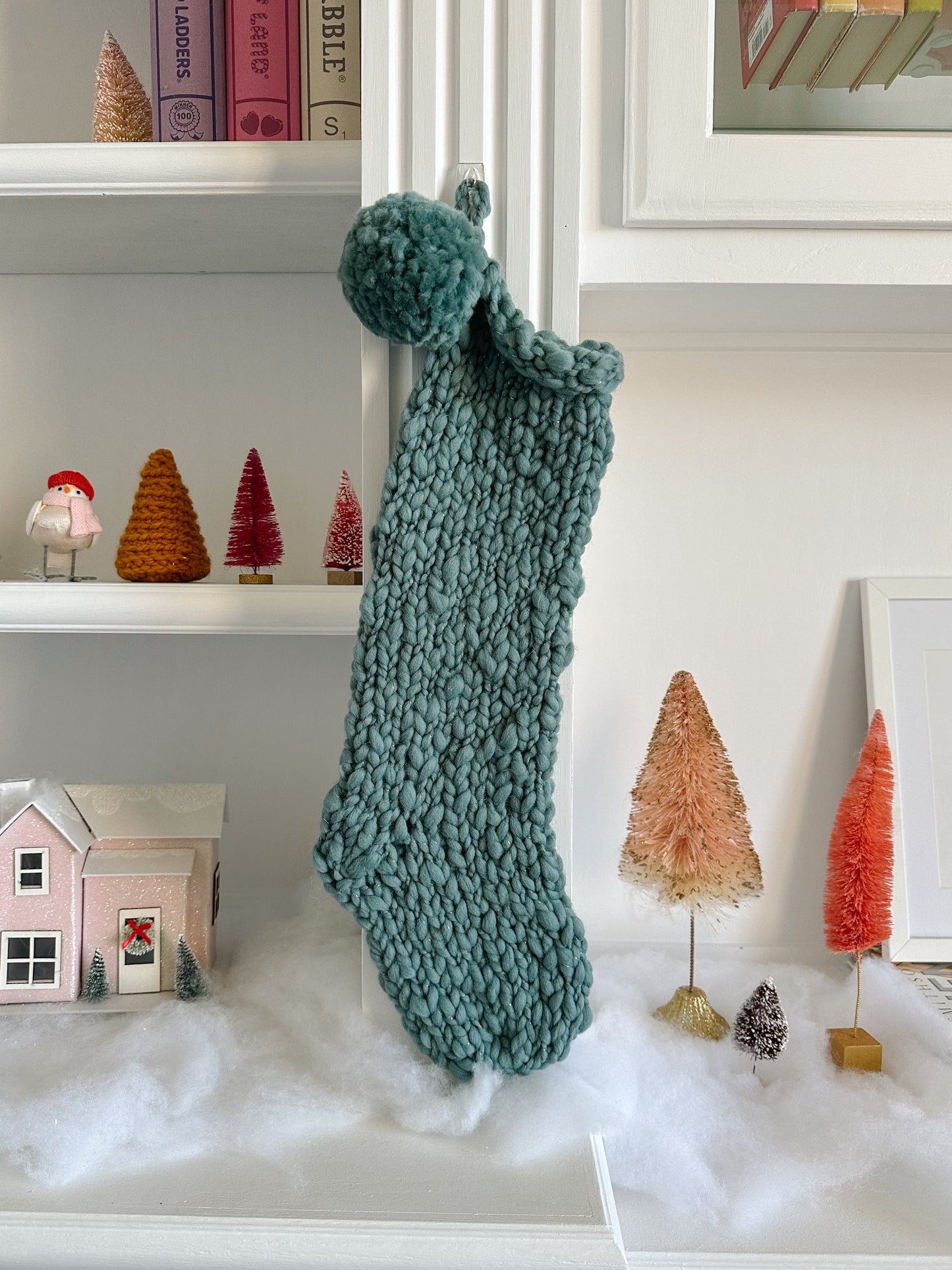 Solid Fancy Stocking- 30 Colors!