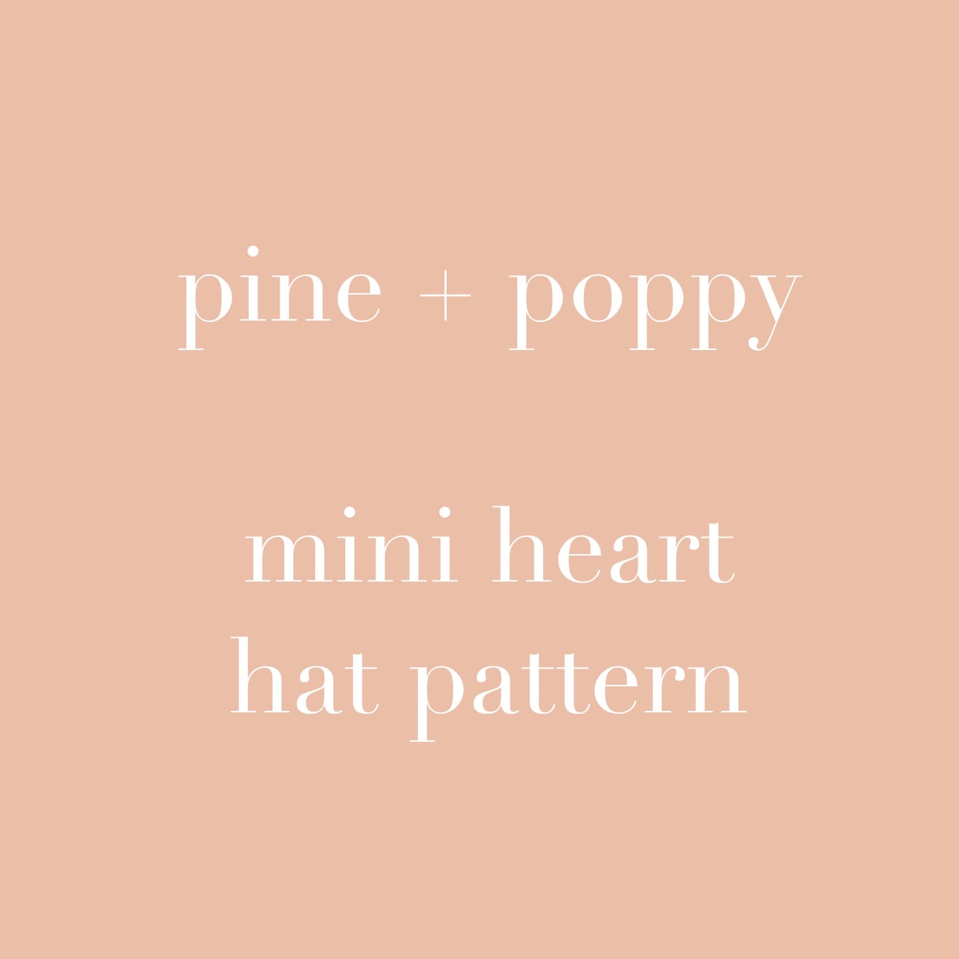 Halloween Mini Hearts Hat – Pine & Poppy